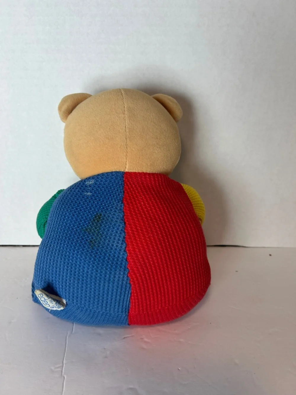 VTG EDEN Plush Bear Waffle Knit Primary Color 13